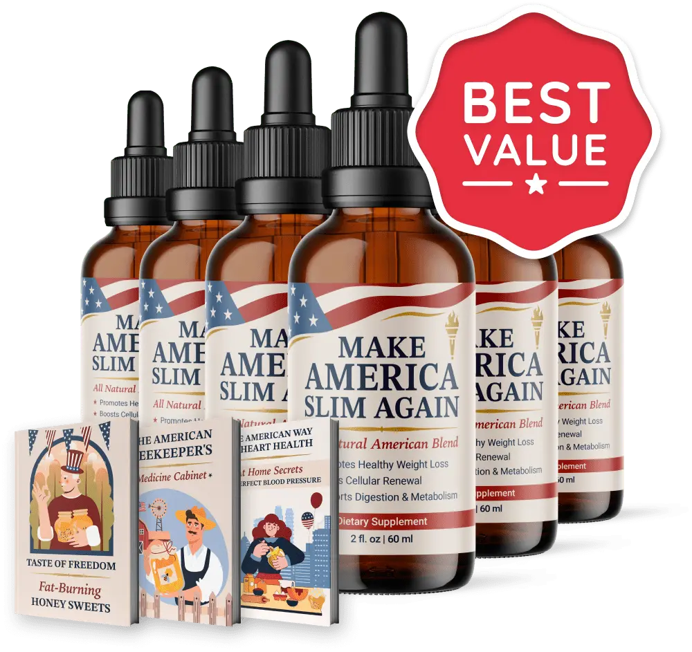 Make America Slim Again six bottles plus bonus